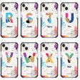 Artistic Monogram IV iPhone 14 Ultra Shockproof Case For Cheap