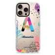 Artistic Monogram IV iPhone 14 Pro Ultra Clear Case Sale