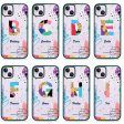 Artistic Monogram IV iPhone 13 Mini Impact Guard Bumper Case Fashion