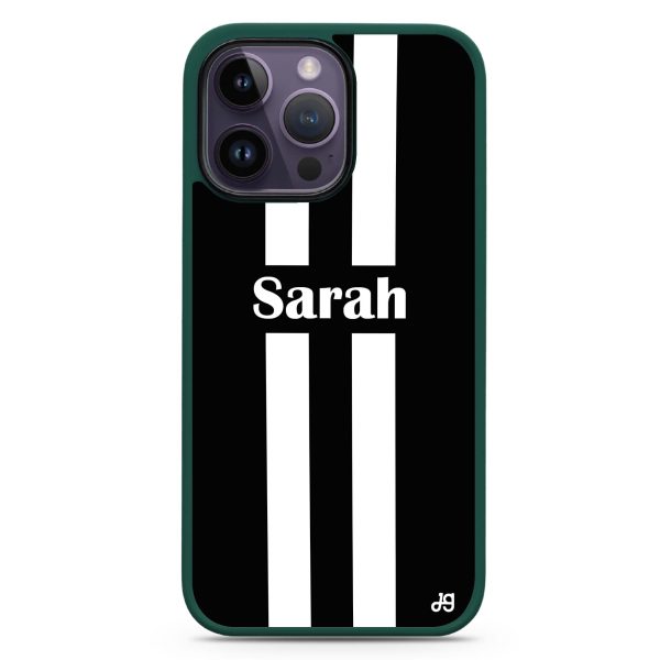 Black and white Stripes Impact Guard Bumper Case Online Sale