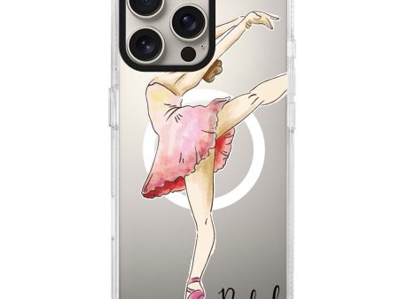 Ballet Girl iPhone 14 Pro Max MagSafe Compatible Ultra Clear Case on Sale