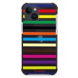 colorful stripe iPhone 14 Ultra Shockproof Case Online Hot Sale