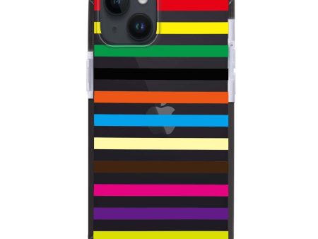 colorful stripe iPhone 14 Ultra Shockproof Case Online Hot Sale