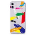 Brush Paint iPhone 11 Ultra Clear Case Online now