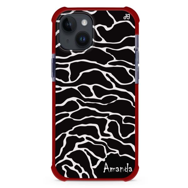 Contour Mapping iPhone 14 Ultra Shockproof Case Cheap