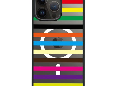 colorful stripe iPhone 14 Pro Max MagSafe Compatible Impact Guard Bumper Case Supply