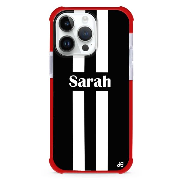 Black and white Stripes Ultra Shockproof Case Online