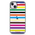 colorful stripe iPhone 15 Plus Impact Guard Bumper Case For Cheap