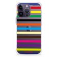 colorful stripe iPhone 14 Pro Ultra Shockproof Case Online Sale