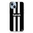 Black and white Stripes iPhone 13 Ultra Clear Case Supply