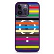 colorful stripe iPhone 14 Pro MagSafe Compatible Impact Guard Bumper Case Discount