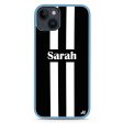 Black and white Stripes iPhone 15 Impact Guard Bumper Case Hot on Sale