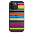 colorful stripe iPhone 13 Pro Impact Guard Bumper Case Online now