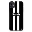 Black and white Stripes iPhone 11 Ultra Clear Case Sale