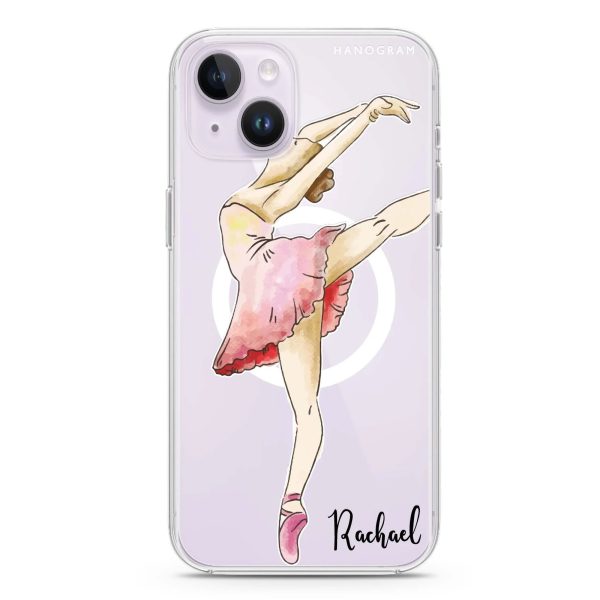 Ballet Girl iPhone 12 MagSafe Compatible Ultra Clear Case Cheap