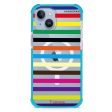 colorful stripe iPhone 12 MagSafe Compatible Ultra Shockproof Case Online Hot Sale