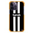 Black and white Stripes iPhone 12 Pro Max Ultra Shockproof Case Online now