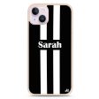 Black and white Stripes iPhone 13 Impact Guard Bumper Case Online now