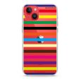 colorful stripe iPhone 14 Plus Ultra Clear Case Online now