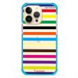 colorful stripe iPhone 12 Pro Ultra Shockproof Case Discount