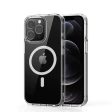 Black and white Stripes iPhone 12 Pro MagSafe Compatible Ultra Clear Case Sale