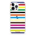 colorful stripe iPhone 12 Pro MagSafe Compatible Ultra Clear Case Hot on Sale