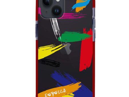 Brush Paint iPhone 13 Mini Ultra Shockproof Case Online now