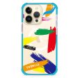 Brush Paint iPhone 13 Pro MagSafe Compatible Ultra Shockproof Case Online now