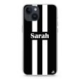 Black and white Stripes iPhone 14 Plus Ultra Clear Case Sale