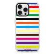 colorful stripe iPhone Ultra Clear Case Online Sale