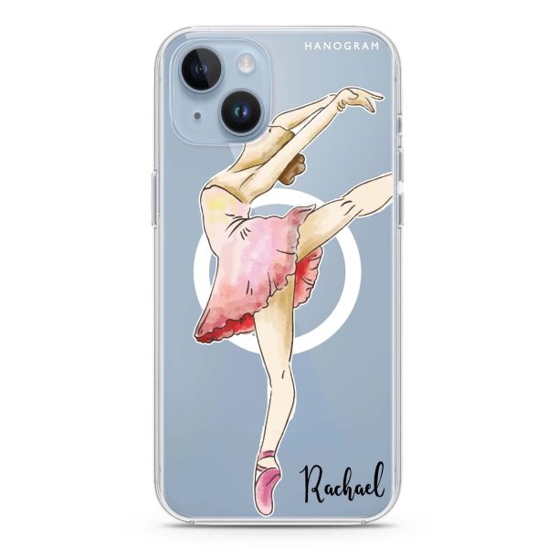 Ballet Girl iPhone 12 MagSafe Compatible Ultra Clear Case Cheap