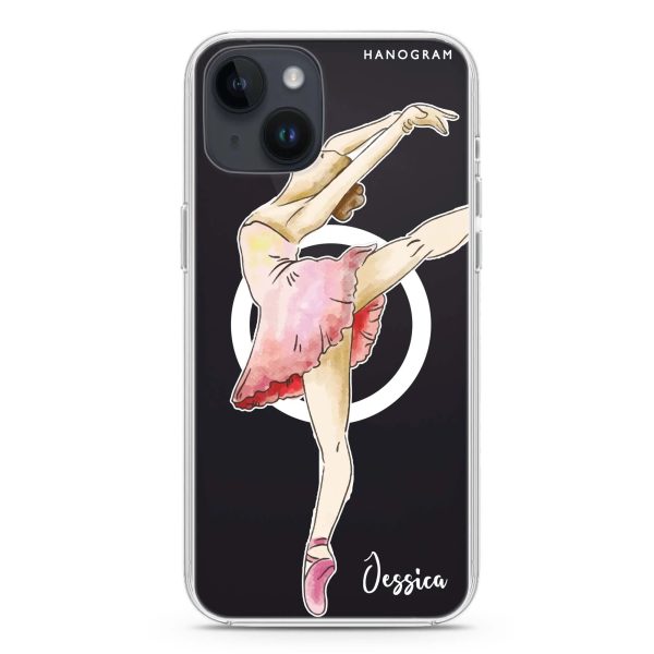 Ballet Girl iPhone 12 MagSafe Compatible Ultra Clear Case Cheap