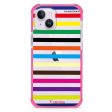 colorful stripe iPhone 13 Ultra Shockproof Case Online Sale