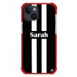 Black and white Stripes iPhone 12 Ultra Shockproof Case Sale