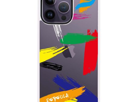 Brush Paint iphone 13 pro max Impact Guard Bumper Case Online Sale