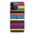 colorful stripe iPhone 13 Pro Ultra Clear Case Hot on Sale