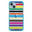 colorful stripe iPhone 14 Plus Ultra Shockproof Case Online Sale