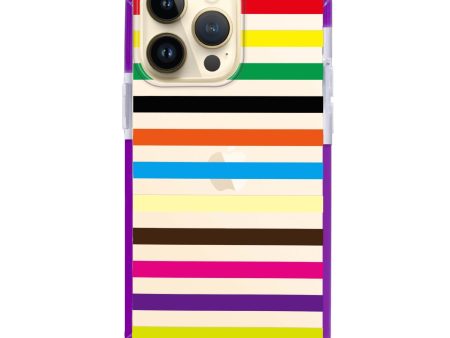 colorful stripe Ultra Shockproof Case Online now