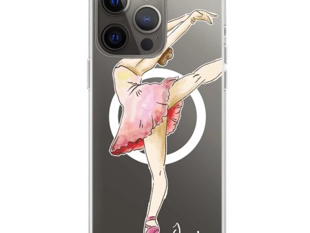 Ballet Girl iPhone 13 Pro MagSafe Compatible Ultra Clear Case on Sale