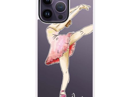 Ballet Girl iPhone 14 Pro Max Impact Guard Bumper Case Fashion