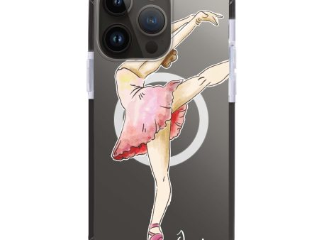 Ballet Girl iPhone 13 Pro Max MagSafe Compatible Ultra Shockproof Case on Sale