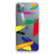 Brush Paint iPhone 12 Pro Ultra Clear Case Hot on Sale