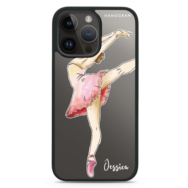 Ballet Girl iPhone 14 Pro Max Impact Guard Bumper Case Fashion