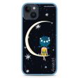 Cute Girl Moon iPhone 14 Plus Impact Guard Bumper Case Online Sale