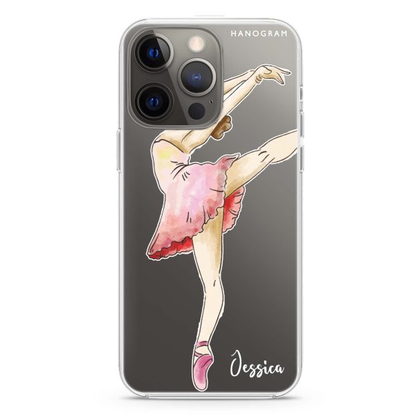 Ballet Girl iPhone 14 Pro Max Ultra Clear Case For Cheap