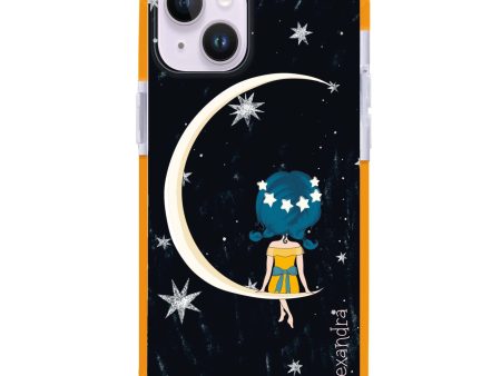 Cute Girl Moon iPhone 14 Ultra Shockproof Case Sale