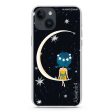 Cute Girl Moon iPhone 13 Ultra Clear Case on Sale