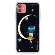 Cute Girl Moon iPhone 12 mini Ultra Clear Case Supply