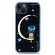 Cute Girl Moon iPhone 13 Impact Guard Bumper Case Hot on Sale