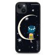 Cute Girl Moon iPhone 14 Impact Guard Bumper Case Sale